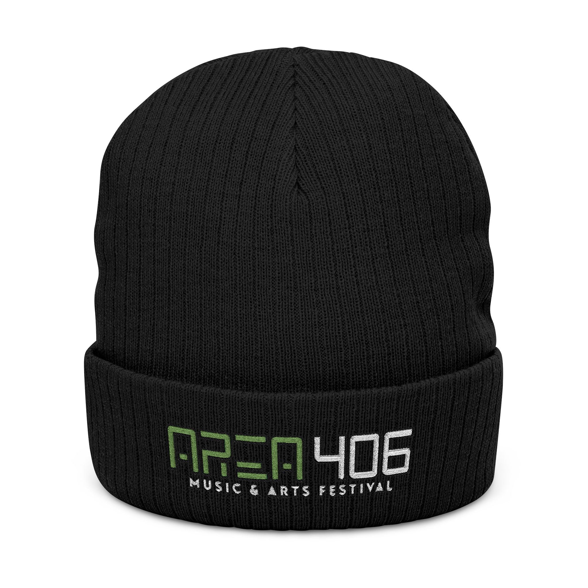 Area 406 Embroidered Beanie