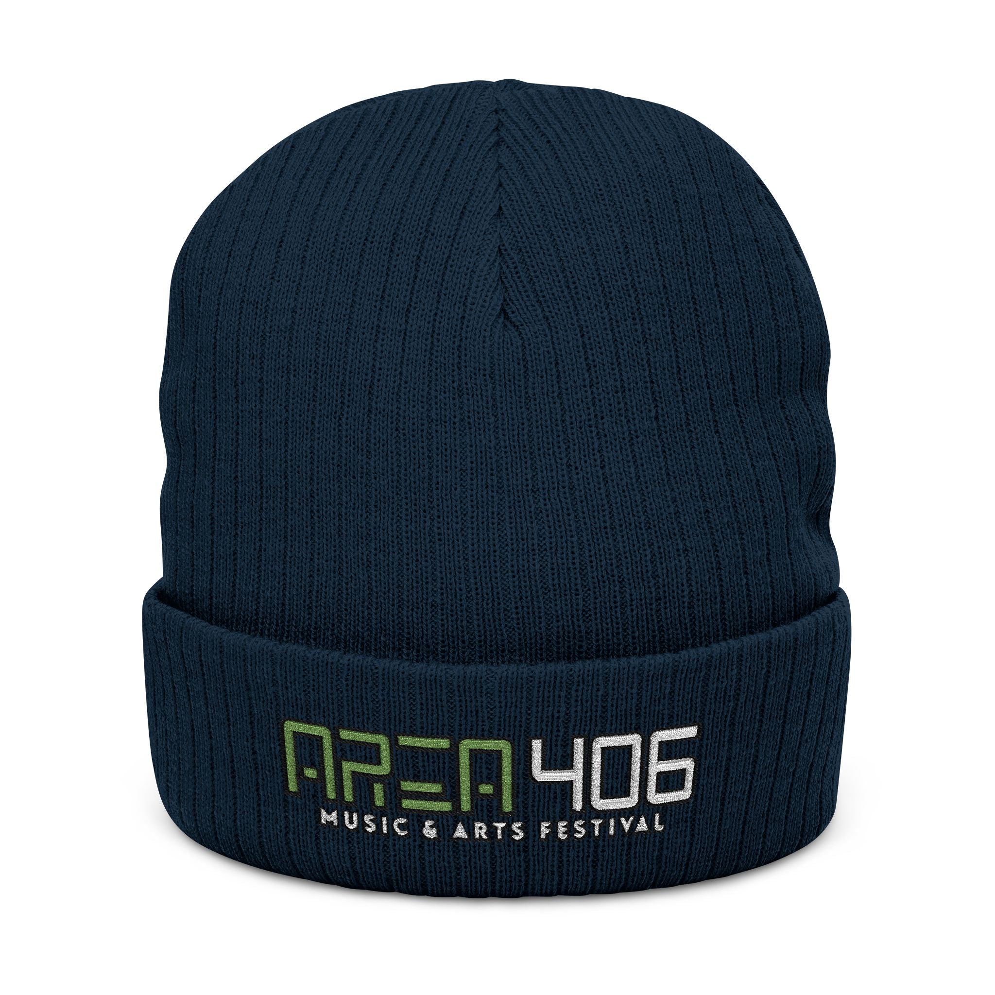 Area 406 Embroidered Beanie