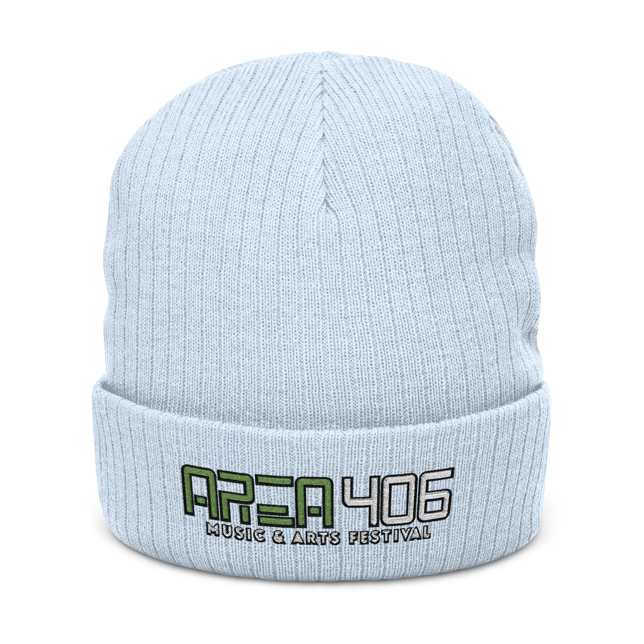 Area 406 Embroidered Beanie
