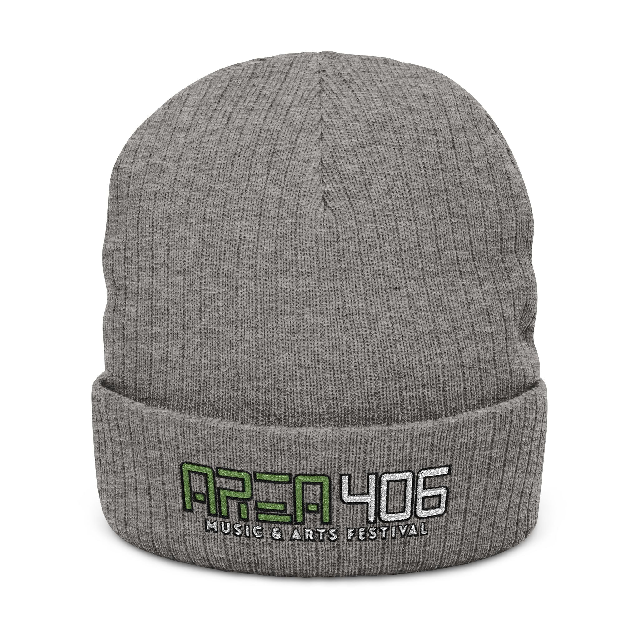Area 406 Embroidered Beanie