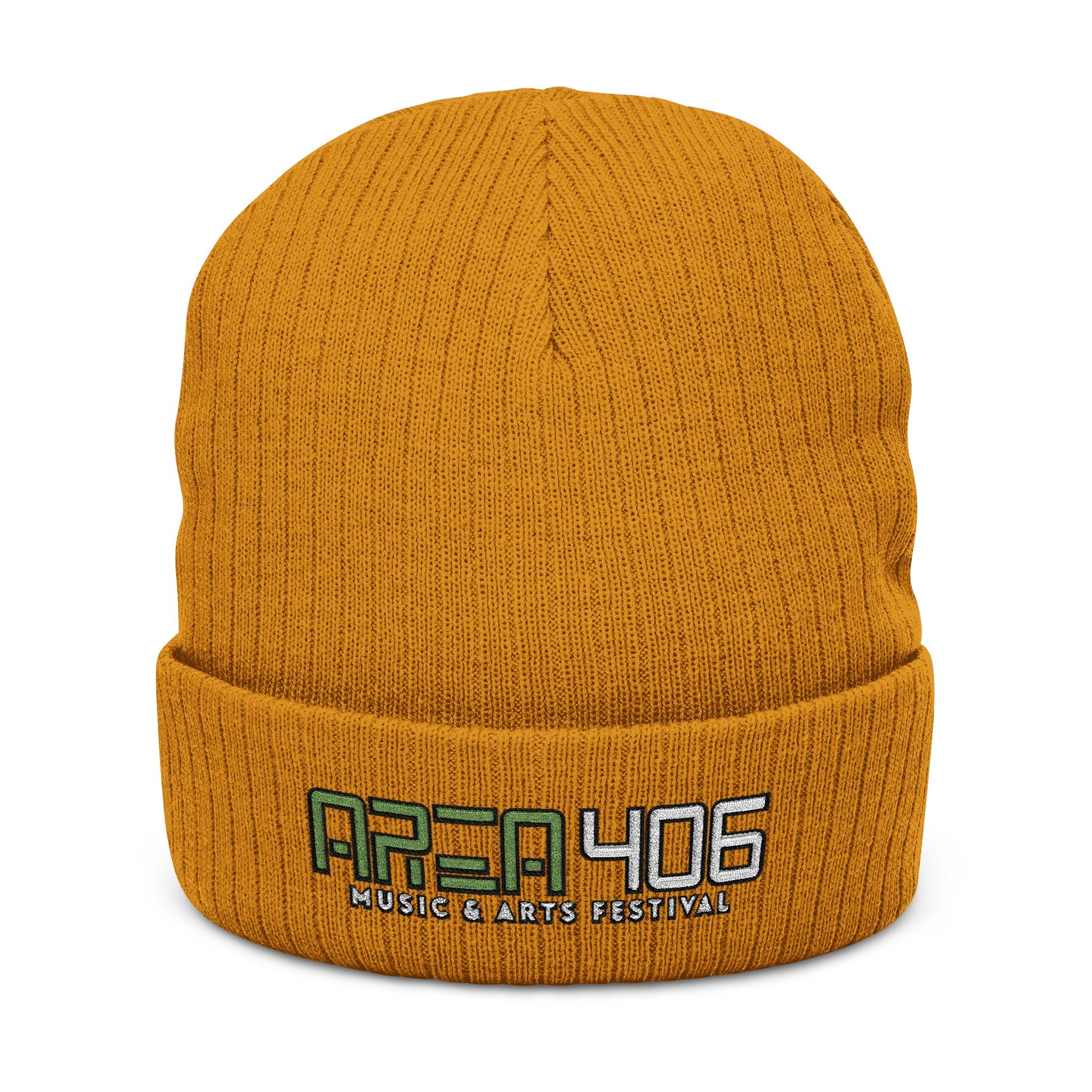 Area 406 Embroidered Beanie