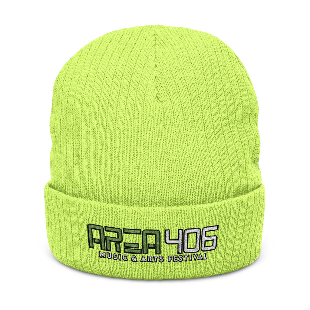 Area 406 Embroidered Beanie