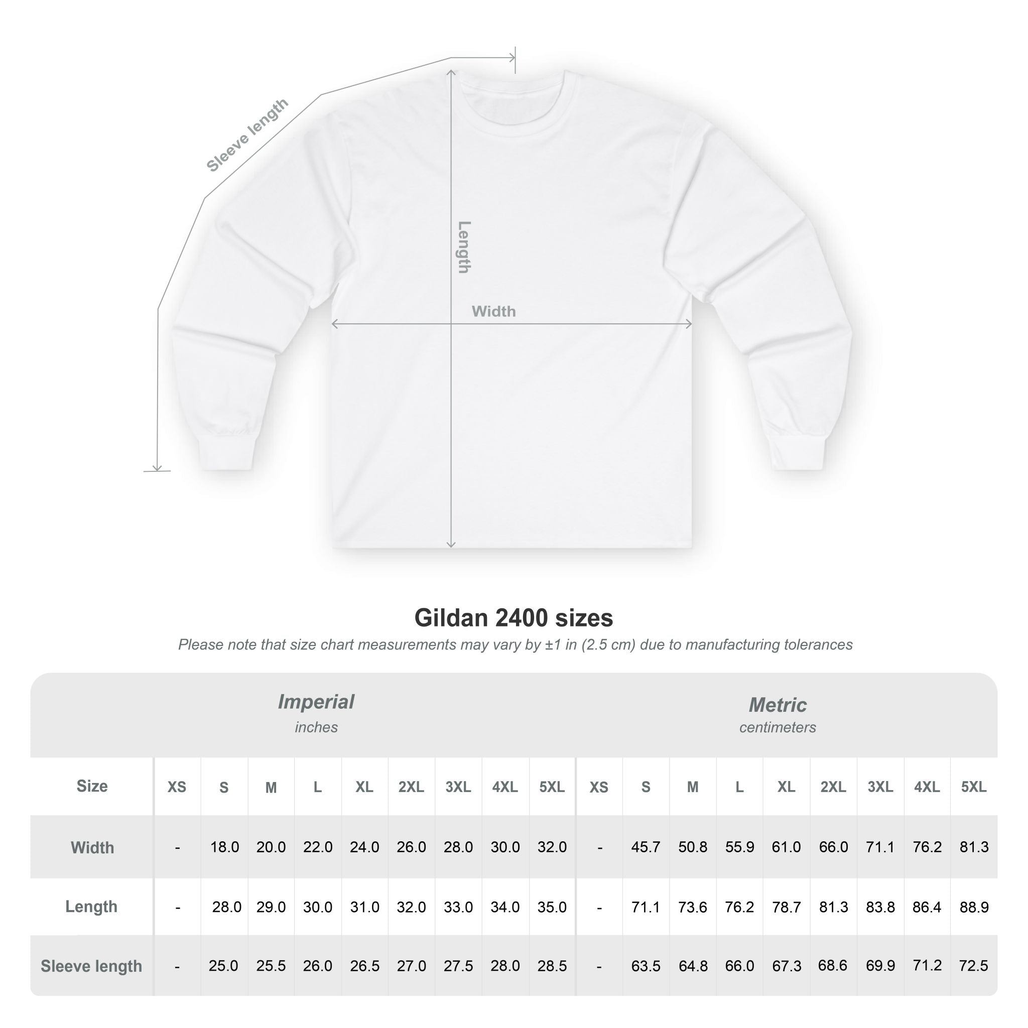 Long Sleeve Shirt - Attacks! Logo