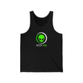 Women's Tanktop - Area 406 Black & Green Logo (Black)