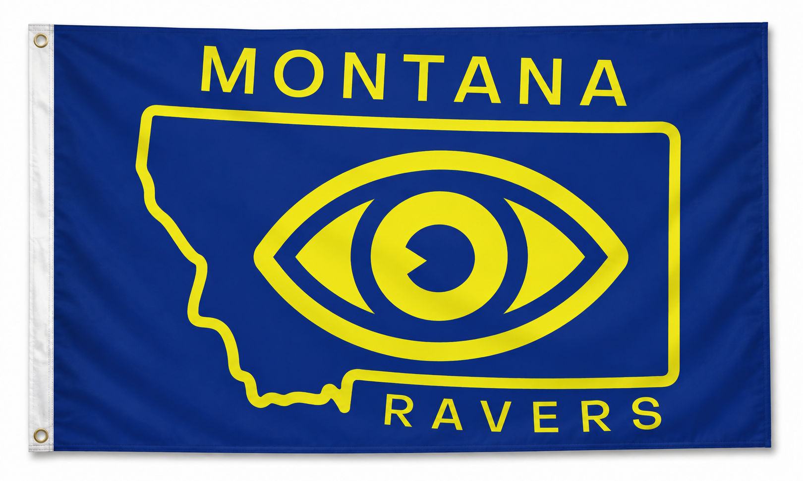 Montana Ravers Flag - OG Design